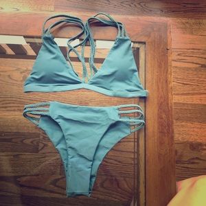 Romwe 2 piece swimsuit